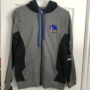 NWT Golden State Warriors Zip up hoodie